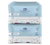 Chicco Salviette Neonato Detergenti Multiuso, Senza Alcool, Profumate, Adatte per Pelli Sensibili, senza flip 2024, Megapack da 864 Salviette, 12 Confezioni da 72 Salviettine