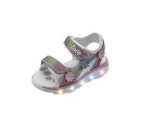 Chicco, Sandali Bambina, Scarpe con Luci Bambina, con Chiusura con Doppio Strappo e Luci Colorate nella Suola, Scarpe Bambine e Ragazze, Designed in Italy