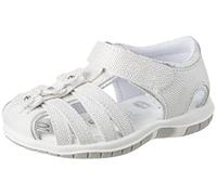 Chicco, Sandalo con Pratico Velcro, Confortevoli, Leggere, Flessibili e Traspiranti, Bambine E Ragazze, Bianco (1), 27 EU, Designed in Italy