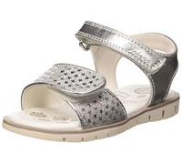 Chicco Sandalo Cassia Sandali punta aperta, Bambina, Argento (Argento 020), 26 EU (8.5 Bambini UK)
