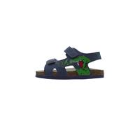 CHICCO, Sandalo Francisco Stampa Dinosauro, Unisex, Blu, Taglia: 21