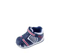 Chicco Sandalo Gaspar, Sandali, Bimbo 0-24, Blu/Rosso, 19 EU