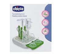 CHICCO Scolabiberon Rastrelliera Asciuga Biberon colore Bianco e Verde