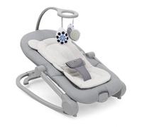 Chicco Sdraietta Mia 2in1, Sdraietta Neonato e Prima Sedia, Riduttore in Cotone Biologico, Barra Gioco Reversibile, Musica e Vibrazione, Modalità Dondolo o Fissa, Da 0 mesi a 18 kg