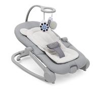 Chicco Sdraietta Mia 2in1, Sdraietta Neonato e Prima Sedia, Riduttore in Cotone Biologico, Barra Gioco Reversibile, Musica e Vibrazione, Modalità Dondolo o Fissa, Da 0 mesi a 18 kg