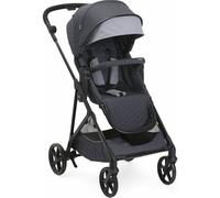 CHICCO SEETY - Passeggino Leggero Pieghevole da 0+M fino a 4 Anni (22 Kg) con Cappotta, Corrimano e Cestino portaoggetti colore Boston grey