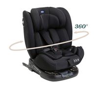 CHICCO Seggiolino Auto 0-36 Kg Isofix / 0M - 12 Anni / 40-150 cm / Gruppo 0+/1/2/3 Girevole a 360 Reclinabile colore blu Unico Evo i-Size