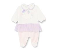 Chicco Selezione Unicorno, Tutina unicorno in ciniglia con piedino Bambine e ragazze, Multicolore (1), 6 mesi, Designed in Italy