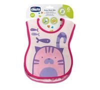 Set Bavaglini Chicco Easy Meal Bib 2pz Rosa
