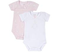 Chicco Set 2 Body Aperto Spalla a Manica Corta, neonata
