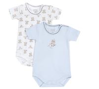 Chicco Set 2 Body Aperto Spalla a Manica Corta, Neonato
