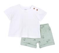 CHICCO SET 2 PZ T.SHIRT+PANTALONI ART. 073896 COLORE VERDE CHIARO BAMBINO