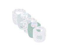 Chicco Set Bavaglie in Morbido Cotone Bavaglino (Pacco da 5) Unisex-Bimbi