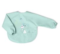 Chicco Set bavaglini 2 pz con maniche e tasca briciole Azzurro 00016302250000