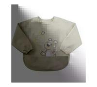 Chicco Set bavaglini 2 pz con maniche e tasca briciole Grigio 00016302350000