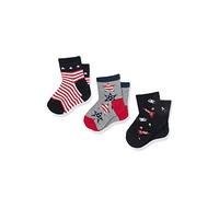 Chicco Set Calze Corte In Cotone, Calze Unisex - Bambini e ragazzi, Blu, 18 mesi - 2 anni