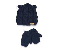 Chicco, Set Cappellino e Guanti in Tricot di Cotone, Accessori Invernali Neonato e Neonata, Designed in Italy