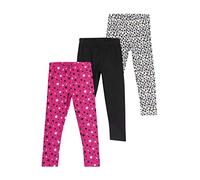 Chicco Set Di Leggings In Cotone, Pantaloni sportivi Bambine e ragazze, Fucsia, 3 anni