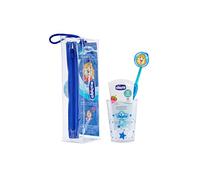 Chicco Set igiene dentale 36m+ Travel kit AZZURRO