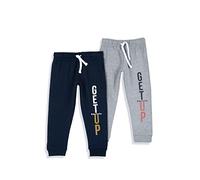 Chicco Set Pantaloni Lunghi In Felpa, Pantaloni sportivi Bambini e ragazzi, Blu, 12 mesi