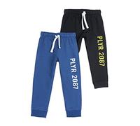 Chicco Set Pantaloni Lunghi In Felpa Pesante, Pantaloni sportivi invernali Bambini e ragazzi, Azzurro, 6 anni