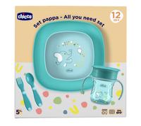 Chicco set pappa 12m+ azzurro