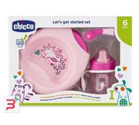 CHICCO SET PAPPA 6M+ ROSA CON CUCCHIAIO ROSA