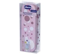 Chicco Set Primi Dentini 6-36 Mesi Colore Rosa 1 pz Set