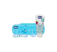 Chicco Set Primi Dentini Igiene orale Colore Azzurro
