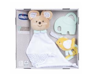 Chicco Set Regalo Nascita My Sweet DouDou + Ciuccio + Massaggiagengive, 1 pezzo