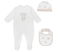 Chicco, Set Regalo Neonato e Neonata, con Tutina, Cappellino e Bavaglino, Idea Regalo Nascita, Designed in Italy