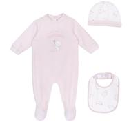 Chicco, Set Regalo Neonato e Neonata, con Tutina, Cappellino e Bavaglino, Idea Regalo Nascita, Designed in Italy