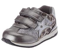 Chicco, Sneaker Con Doppio Strappo Bambine e ragazze, Grigio 2, 20 EU