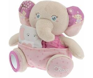 Chicco Soft Cuddles Pupazzo Elefante Rosa 7706