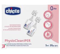 Chicco Soluzione Salina Ipertonica PhysioClean – 20 flaconcini da 5 ml
