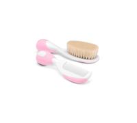 Chicco 00006569100000 spazzola e pettine Rosa, Bianco 2 pz