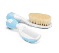 Chicco Spazzolino e Pettine Naturale Azzurro