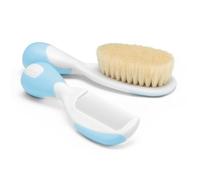 Chicco Spazzolino e Pettine Naturale Azzurro