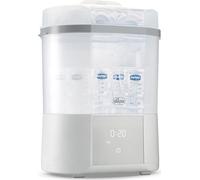 CHICCO Sterilizzatore Elettrico Multifunzione a Vapore con Asciugatura e Schermo Digitale fino a 6 Biberon - 00007392100000