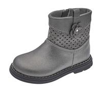 Chicco Stivaletto con zip laterale, Bambina e ragazza, Grigio (4), 25, Designed in Italy