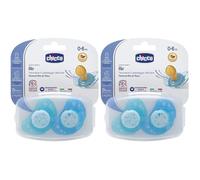 Chicco Succhicco Air Boy Caucciu' 0-6 Mesi 2 Pezzi 2x1 St
