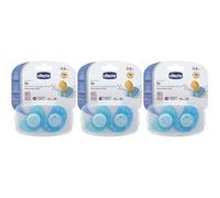 Chicco Succhicco Air Boy Caucciu' 0-6 Mesi 2 Pezzi 3x1 St