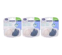 Chicco Succhietti Air in Silicone Colore Blu 6-16 Mesi 3x1 St