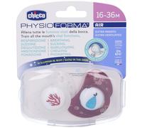 Chicco Succhietti Air Rosso Lumi Silicone 16-36 Mesi 2 Pezzi
