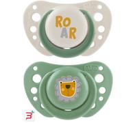 Chicco - succhietto air verde 2-6m 2pz-silicone