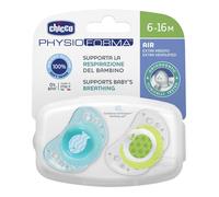 Chicco Succhicco Air Silicone Boy 6-12m 2 Pezzi