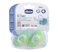 Chicco Succhietto Air Night 0-6 Mesi 2 Pezzi 1 pz Succhietti