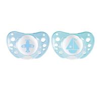 Chicco Succhietto Chicco Air Boy Silicone 0-6 mesi, 2 pezzi