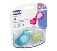 Chicco Succhietto Chicco Air Boy Silicone 16-36 mesi, 2 pezzi