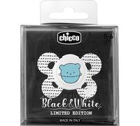 CHICCO BLACK & WHITE SUCCHIETTO 0/6 MESI ANATOMICO (ROSA)